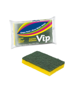 Esponja Dupla Face- Vip