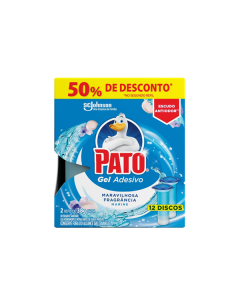 Gel Adesivo Sanitário Marina Refil c/ 12 Unid - Pato