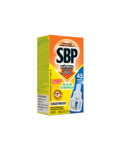 Inseticida Elétrico Líquido Citronela 35ml Refil - SBP