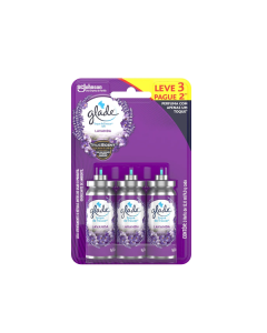 Odorizador Glade Toque de Frescor Refil c/3 12ml