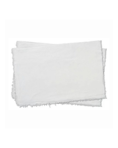 Pano de Chão Alvejado Branco 45x70cm
