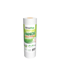 Pano Multiuso 25m Branco c/ 50 Unid 28x50cm - Bricoflex