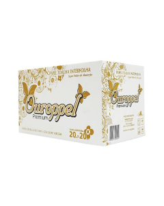 Papel Toalha Interfolha F. Dupla 2D 22,5x20cm c/1000 Supreme - Ouroppel