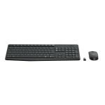 Kit Teclado e Mouse Logitech MK235 Preto sem fio 920-007903-C