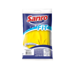 Luva Látex Amarela Fit (M) - Sanro