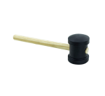 Martelo De Borracha  Preto 40Mm - Thompson