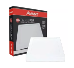 Painel Led-Sobrepor Quadrado 24W 6500K 30cm Bivolt Avant