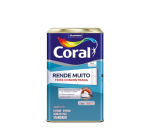 Tinta Acrílica Fosca Branco 18L Rende Muito - Coral