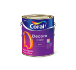 Tinta Acrílica Premium Fosca 3,2L Zepelim  Decora Matte - Coral