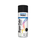Tinta Spray Uso Geral Preto Fosco 350ml Super Color - TekBond
