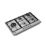 Cooktop a Gás Invita 90cm Inox Bivolt 5 Queimadores