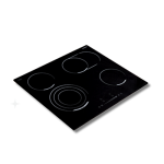 Cooktop Elétrico Vitrocerâmico Cuisinart Arkton 4 Queimadores 59cm 220V