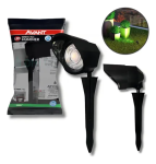 Kit 2x Espeto De Jardim Hummer 5w Verde Avant Ip65 Carcaça Preta