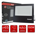 Refletor Led 150w Externo Bivolt Prova D'água Avant